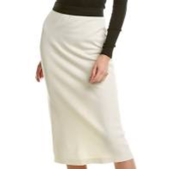 NWT James Perse Elastic Pull-On Midi Skirt Sz 0 - Picture 1 of 13